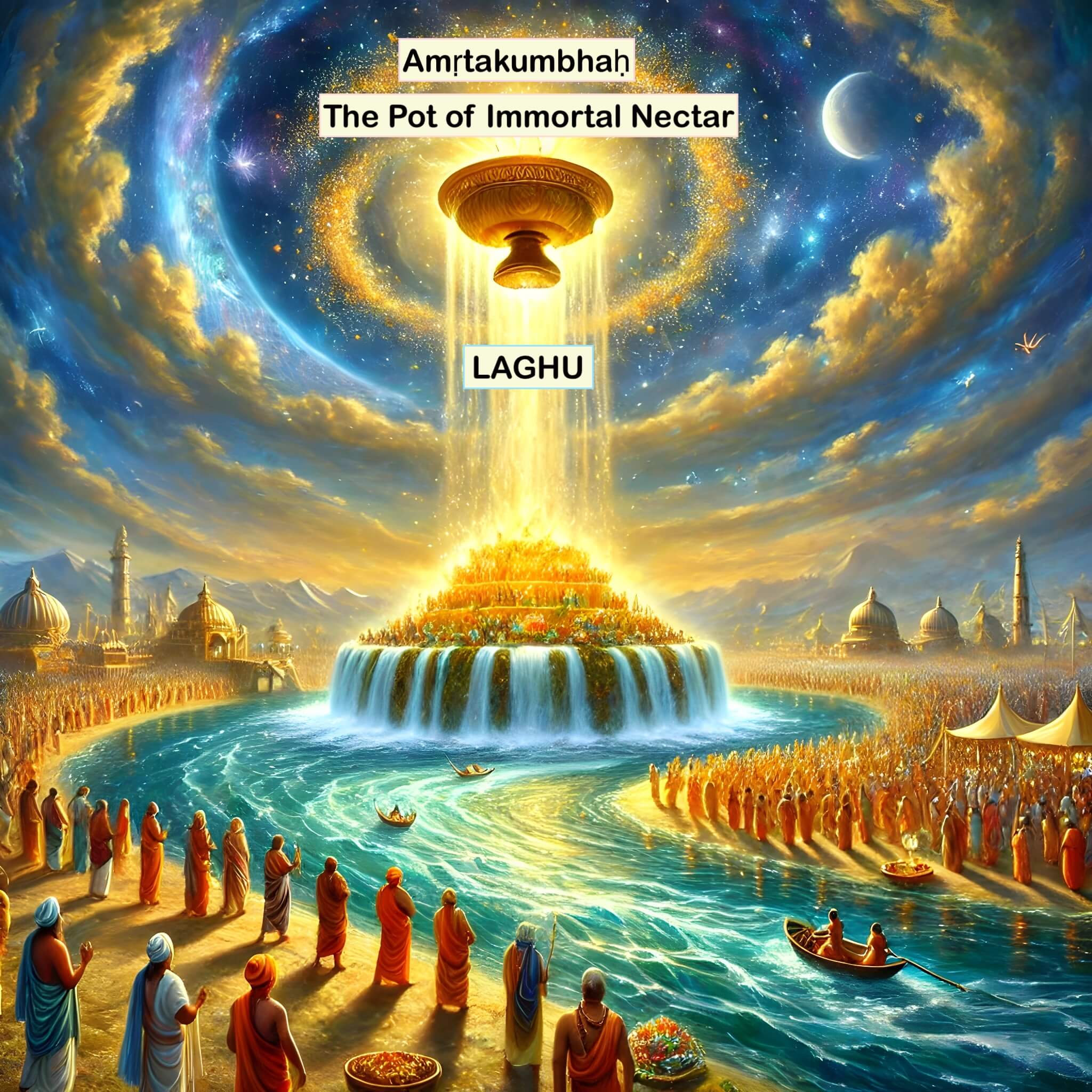 Amṛtakumbhaḥ Cover Art